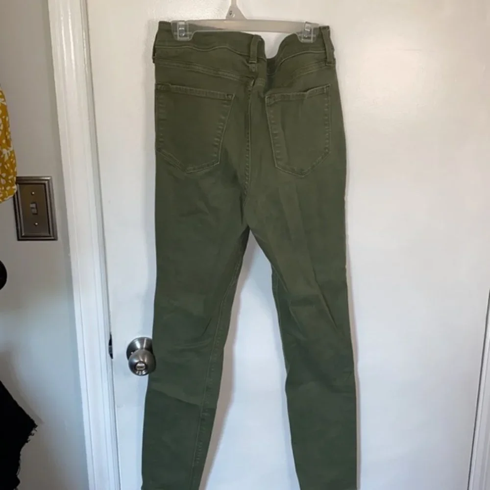 Army green skinny jeans - Picture 4 of 4